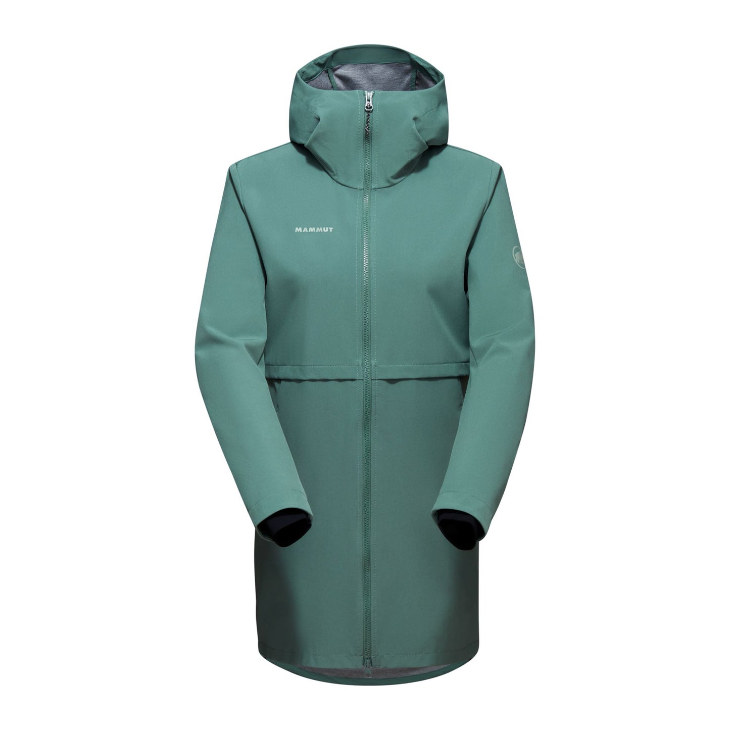 Sieviešu softshell jaka pagarināta parka