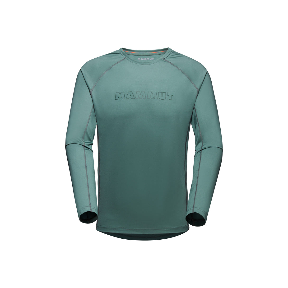 Sporta krekls Mammut Selun FL Longsleeve Logo vīriešu Dark Jade