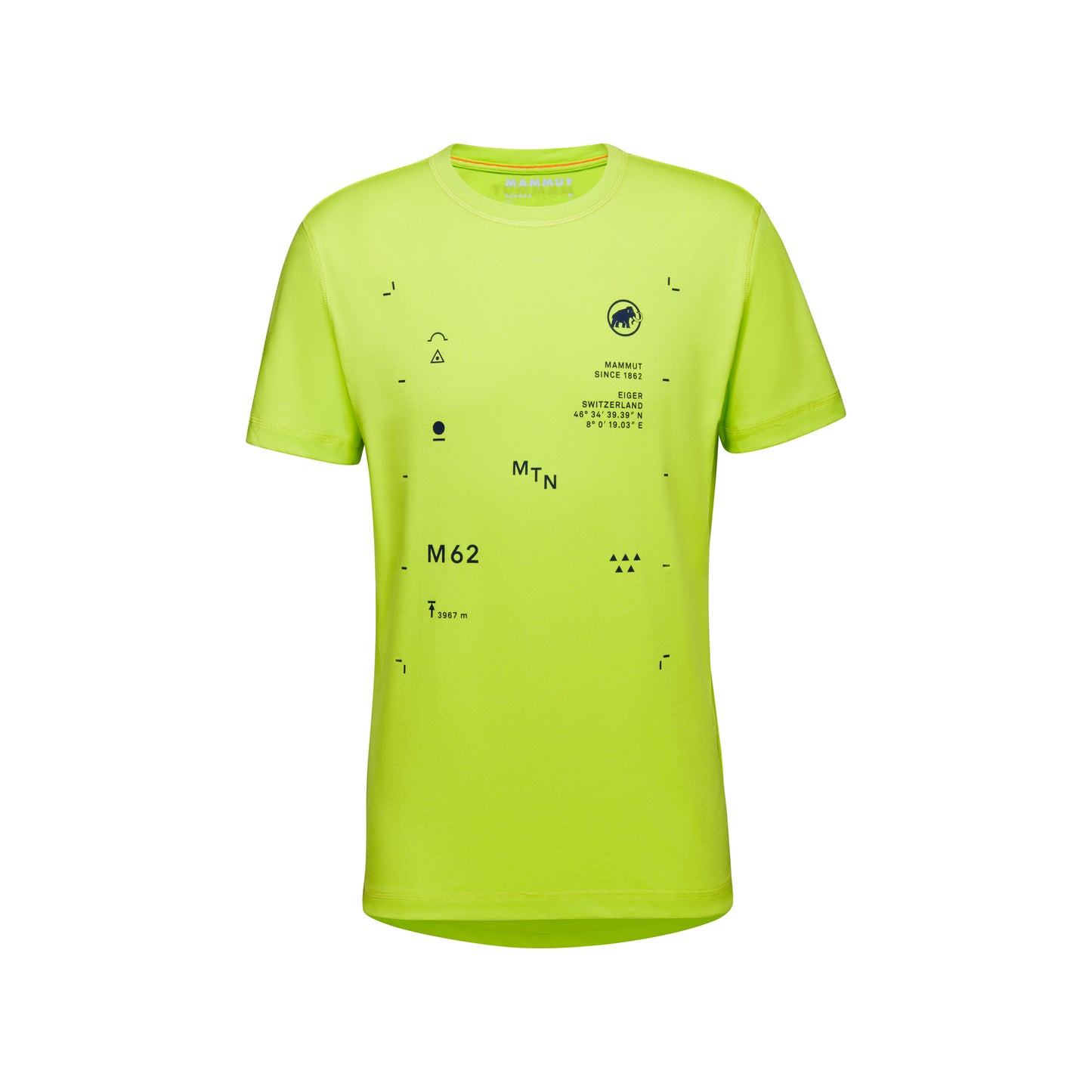 mammut core peak t krekls viriesu