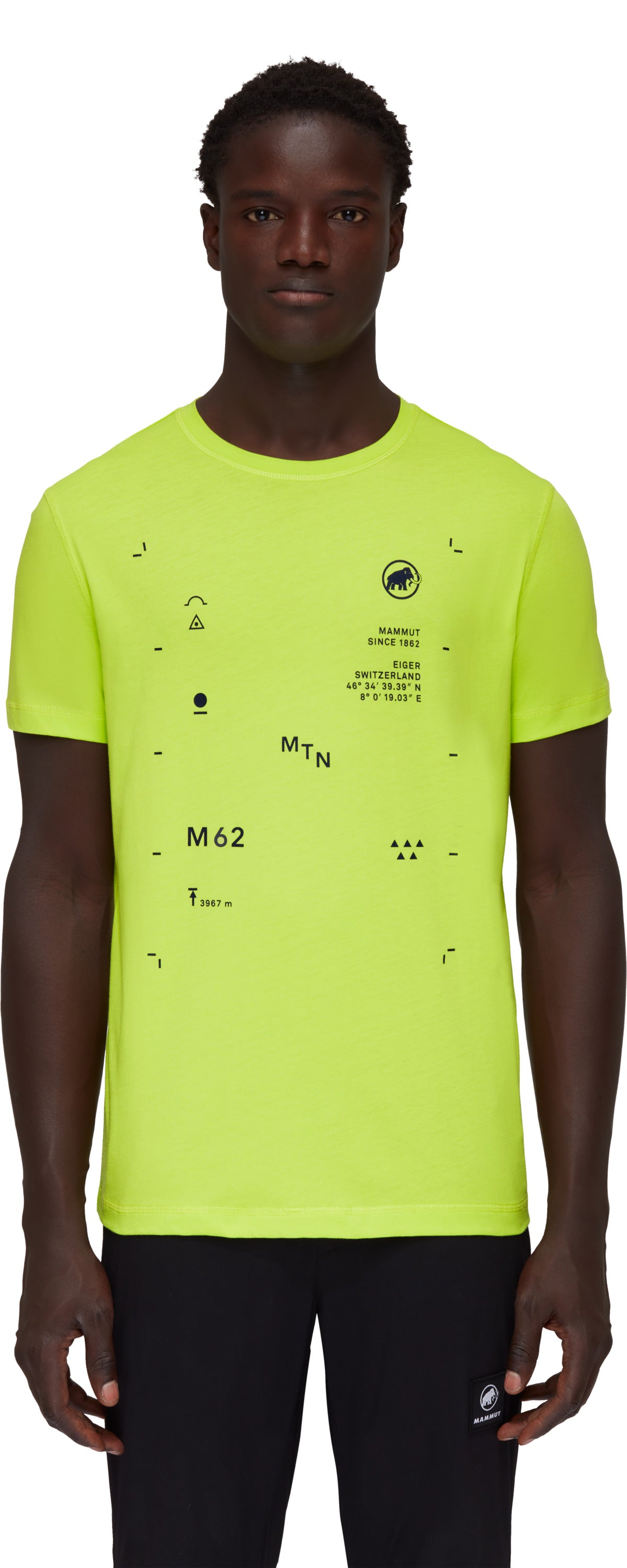 mammut core peak t krekls viriesu