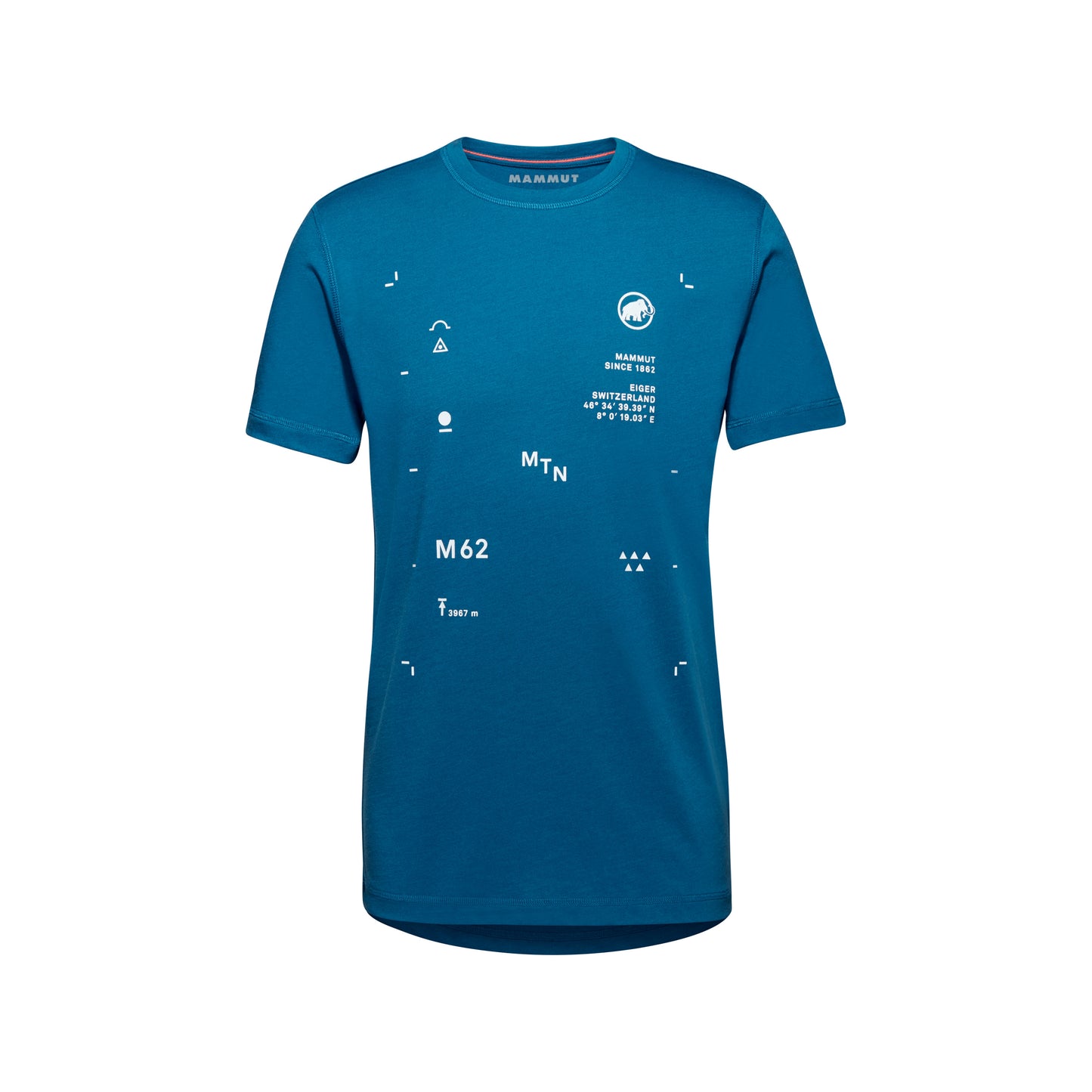 mammut core peak t krekls viriesu