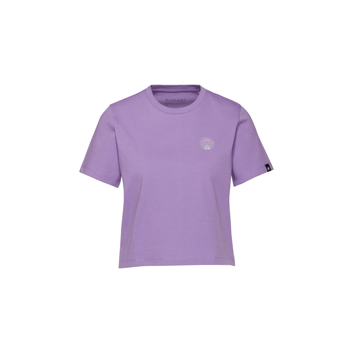 T-shirt Mammut Massone Cropped Lettering Women's