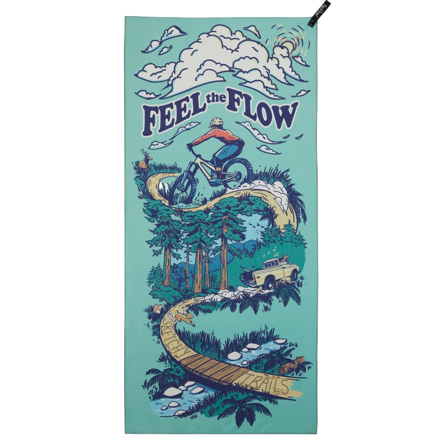 Dvielis Packtowl Personal Body Artist Series