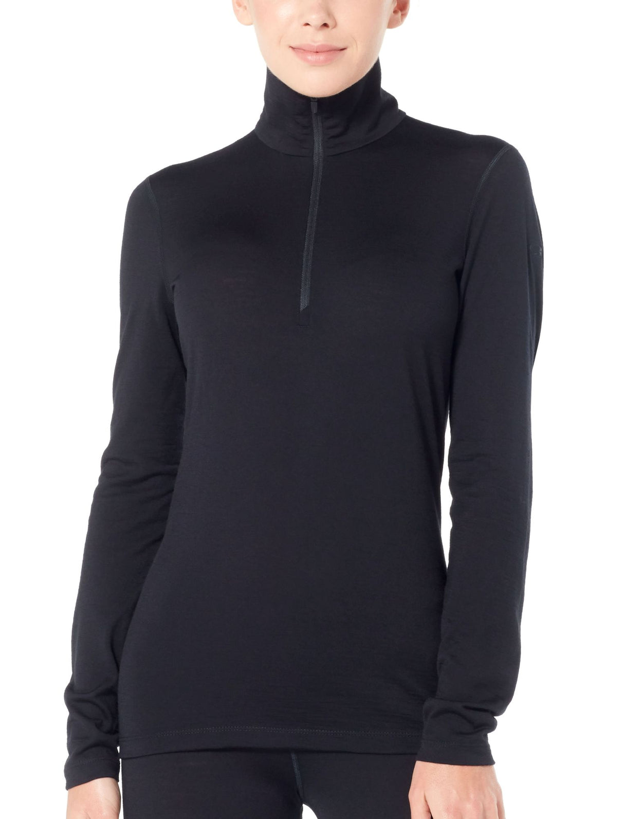 Merino thermal underwear Icebreaker 200 Oasis LS Half Zip Women's