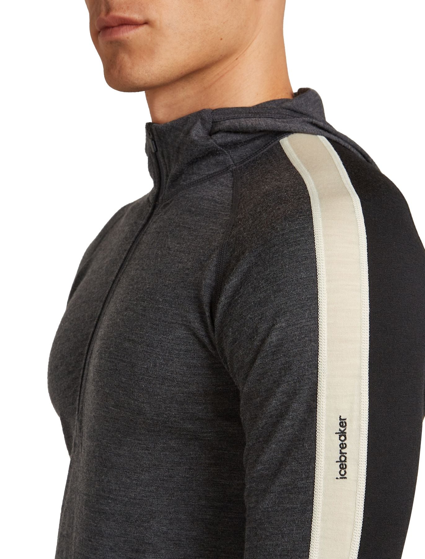 Termoveļas krekls Icebreaker Merino 200 Oasis+ LS Half Zip Hoodie vīriešu