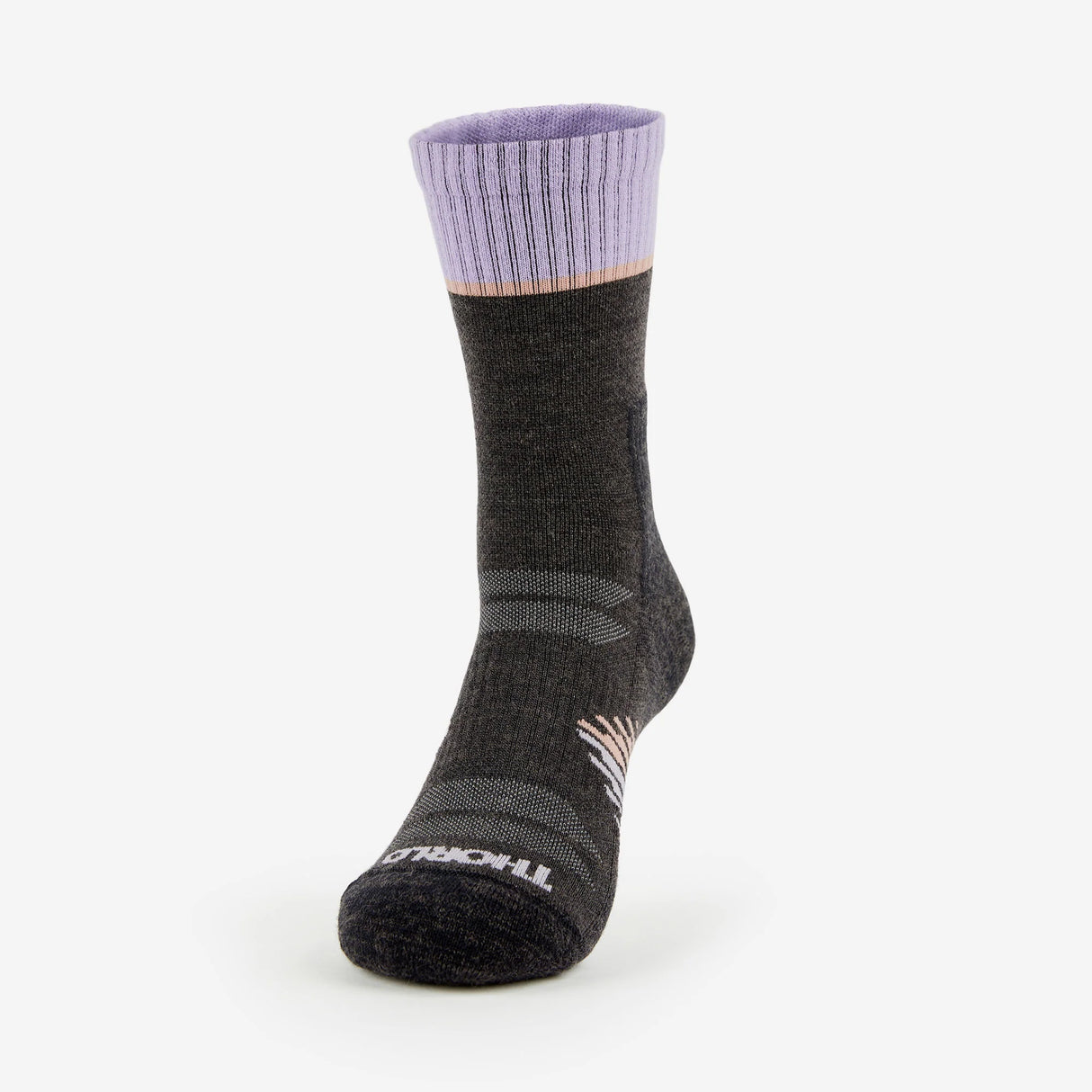 Pārgājienu zeķes Thorlo Striped Light Cushion Crew