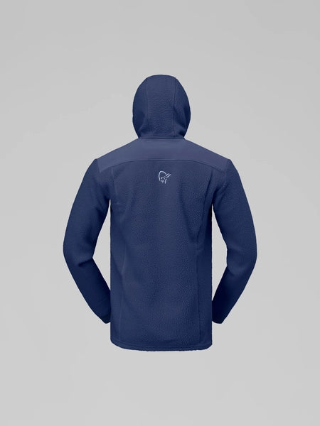 Flīsa jaka Norrona trollveggen warm3 Zip vīriešu