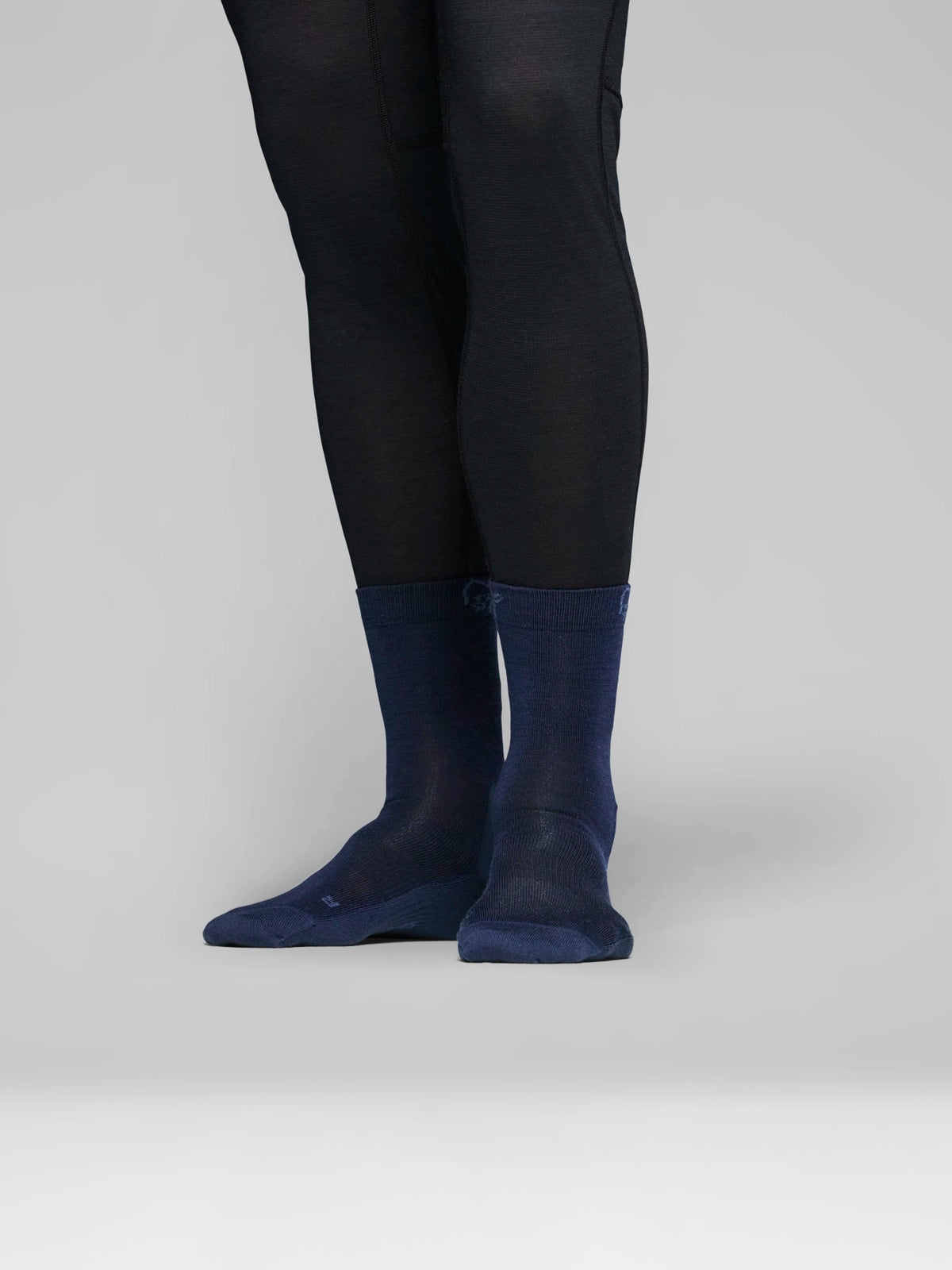 Merino vilnas zeķes Norrona falketind light Indigo Night/Dark Denim