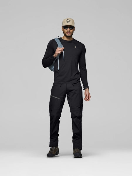 Norrøna femund pureUll merino wool base layer shirt men's