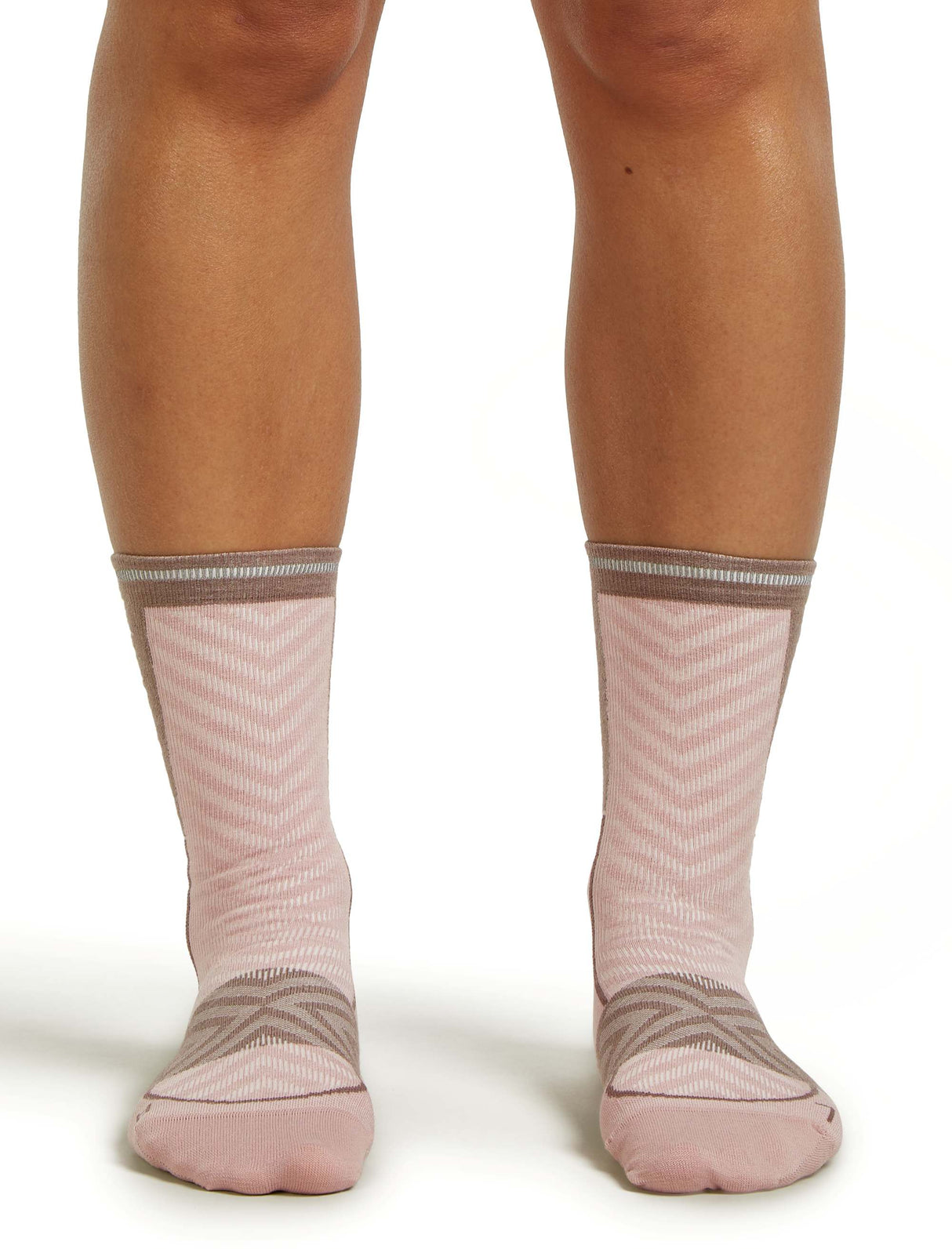 Skriešanas zeķes Icebreaker Merino Run+ Ultralight Crew sieviešu