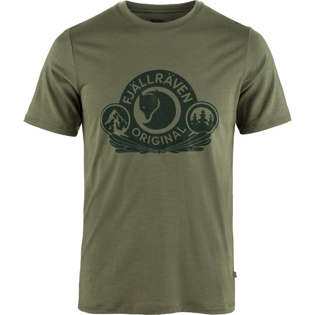 T-krekls Fjallraven Abisko Wool Classic SS vīriešu