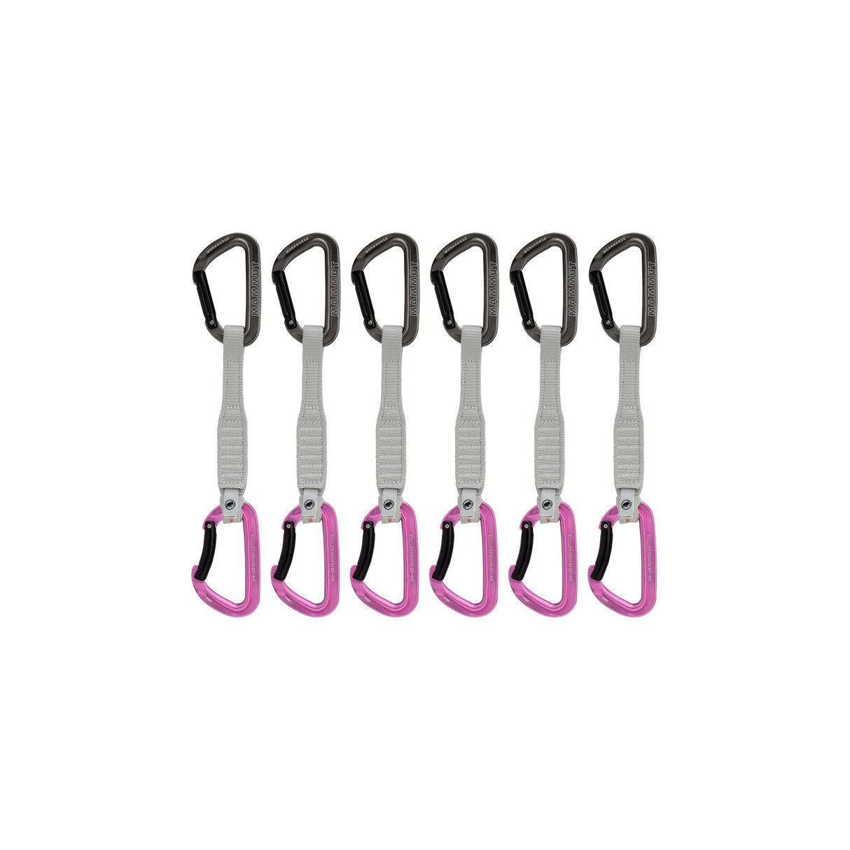 Mammut atsaites Workhorse Keylock 12cm/17cm 6-pack Grey-Pink 17 cm