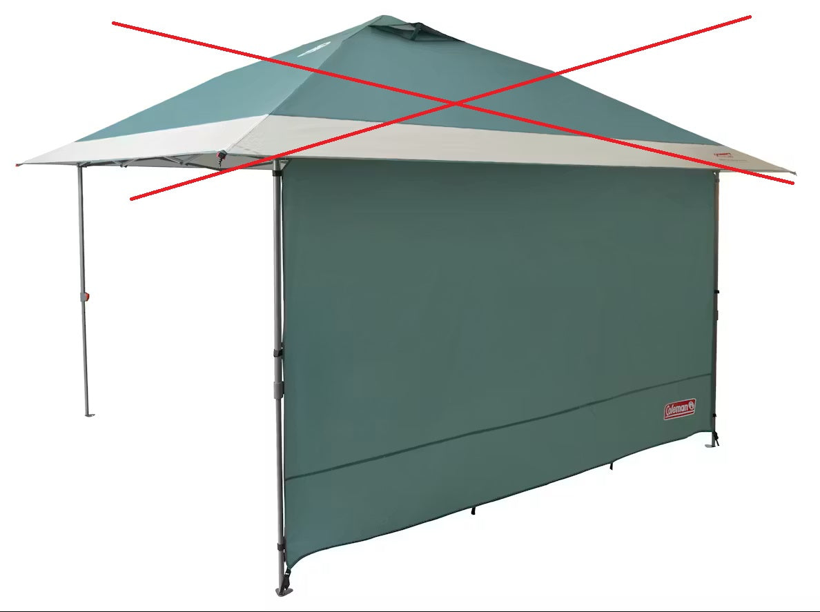 Nojumes sānu siena Coleman Onepush Shelter L Sunwall