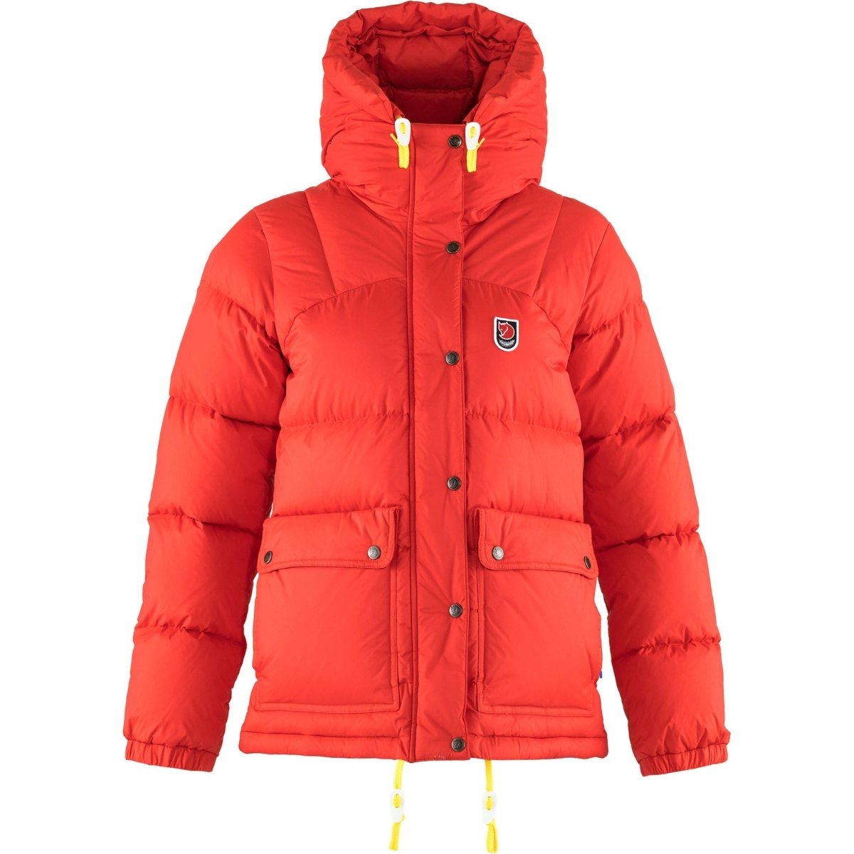 Dūnu jaka Fjallraven Expedition Down Lite sieviešu True Red