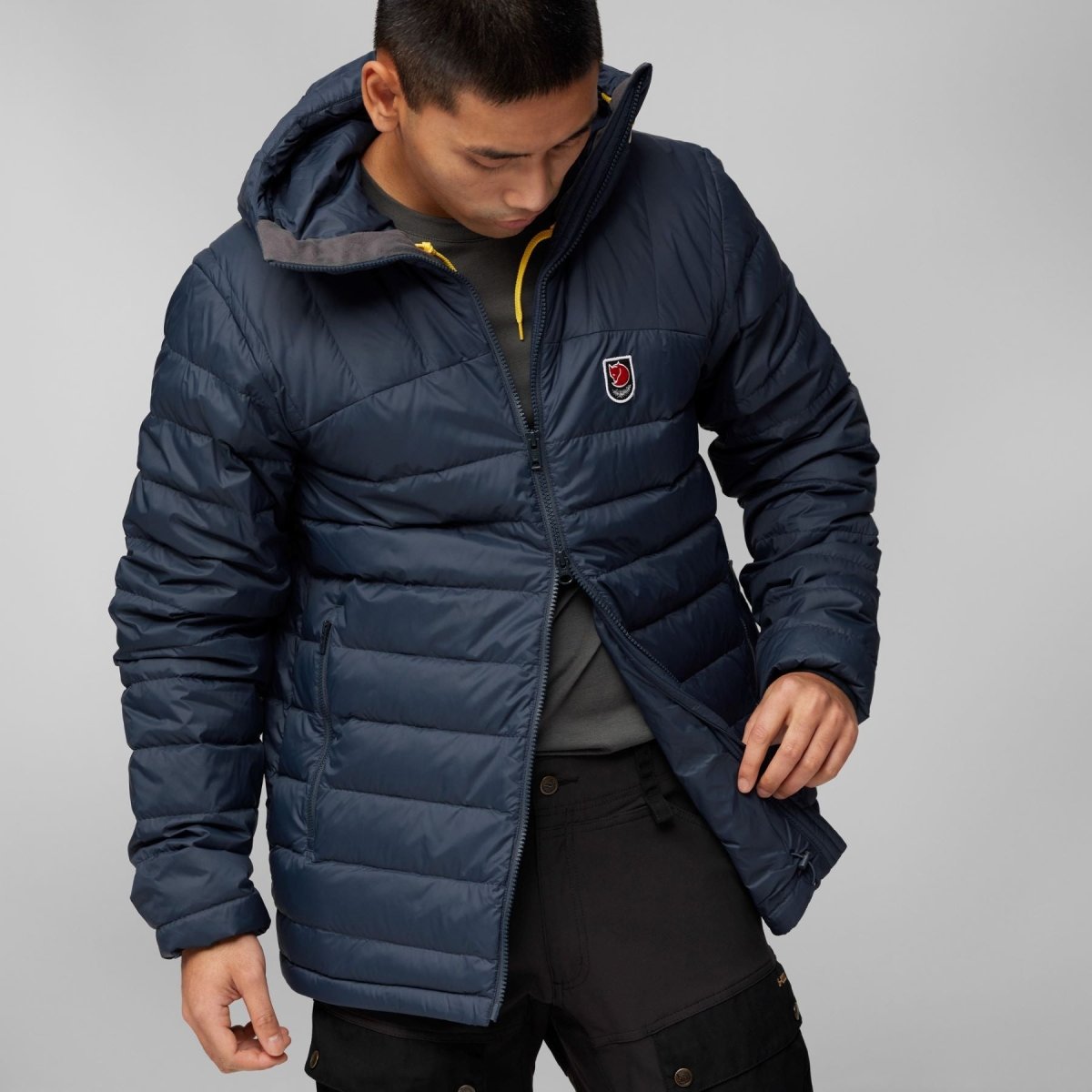 Dūnu jaka Fjallraven Expedition Pack Down Hoodie vīriešu