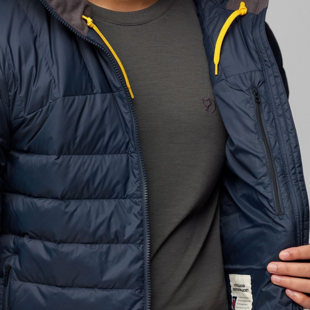 Dūnu jaka Fjallraven Expedition Pack Down Hoodie vīriešu