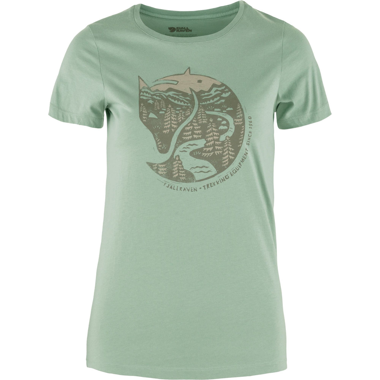 T-Shirt Fjallraven Arctic Fox women's