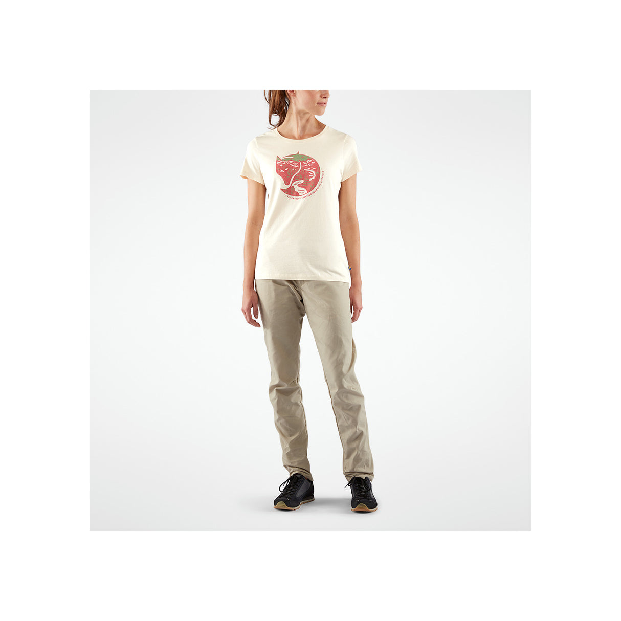 T-Shirt Fjallraven Arctic Fox women's