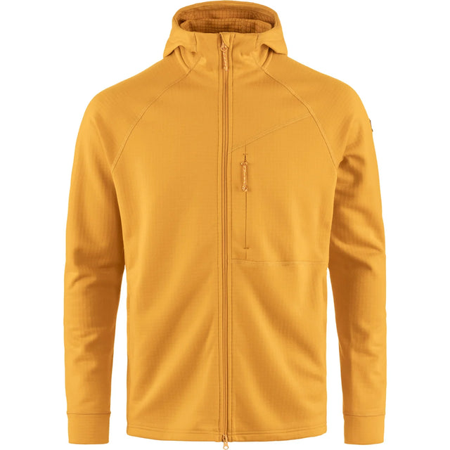 Fleece jacket Fjallraven Abisko Grid Fleece Hoodie men's