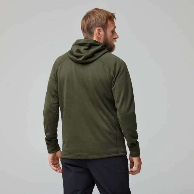 Fleece jacket Fjallraven Abisko Grid Fleece Hoodie men's