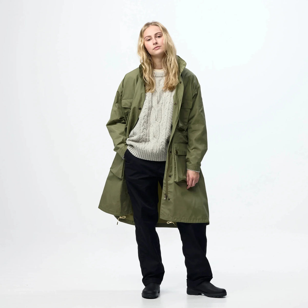 Fjällräven Övik Cable Knit Women's