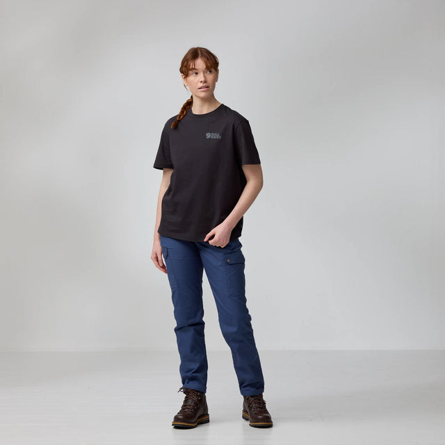 T-krekls Fjallraven Heavy Classic sieviešu