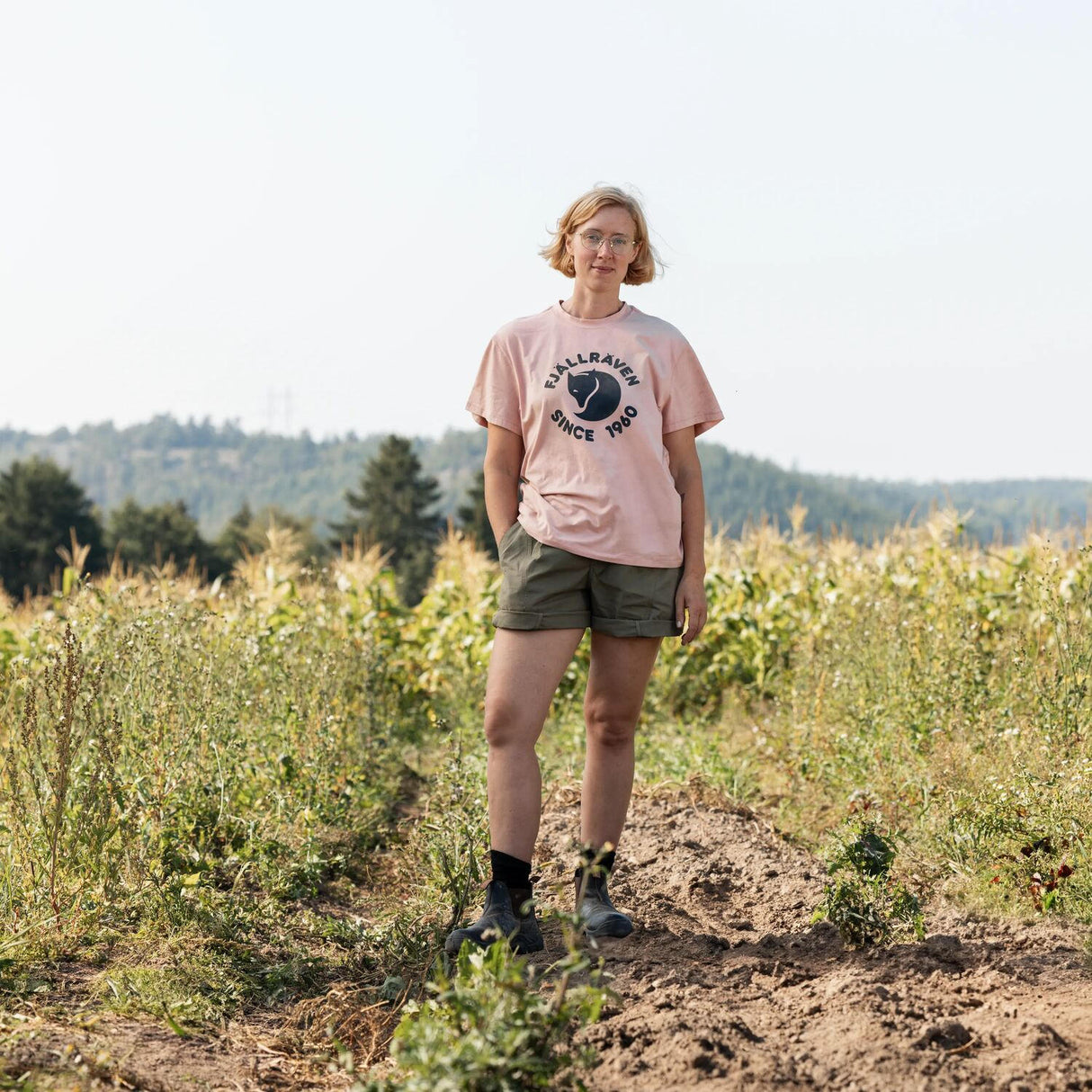 Fjallraven Relaxed T-krekls sieviešu