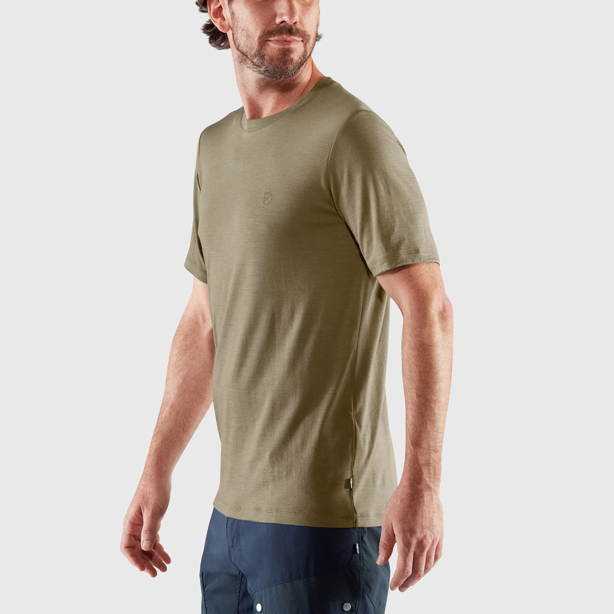 T-krekls Fjallraven Abisko Wool SS vīriešu