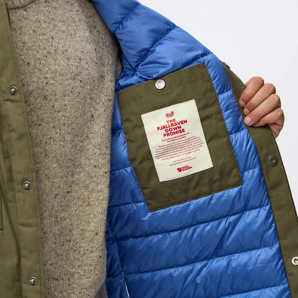 Fjallraven Övik Down Shirt Jacket Men's