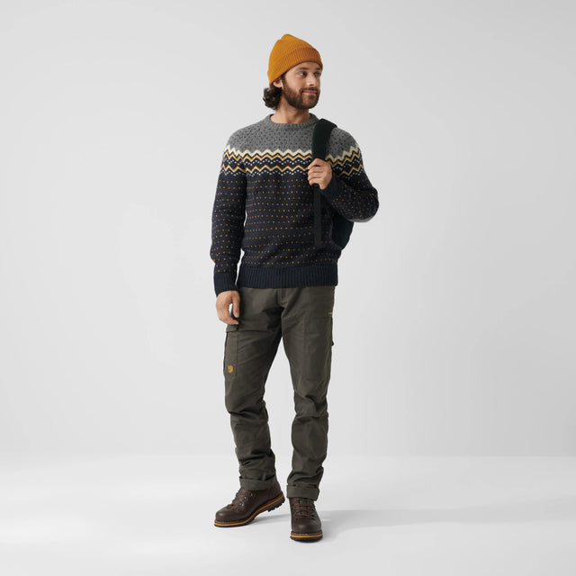 Vilnas džemperis Fjallraven Övik Knit vīriešu