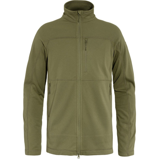 Flīsa jaka Fjallraven Abisko Lite vīriešu Green