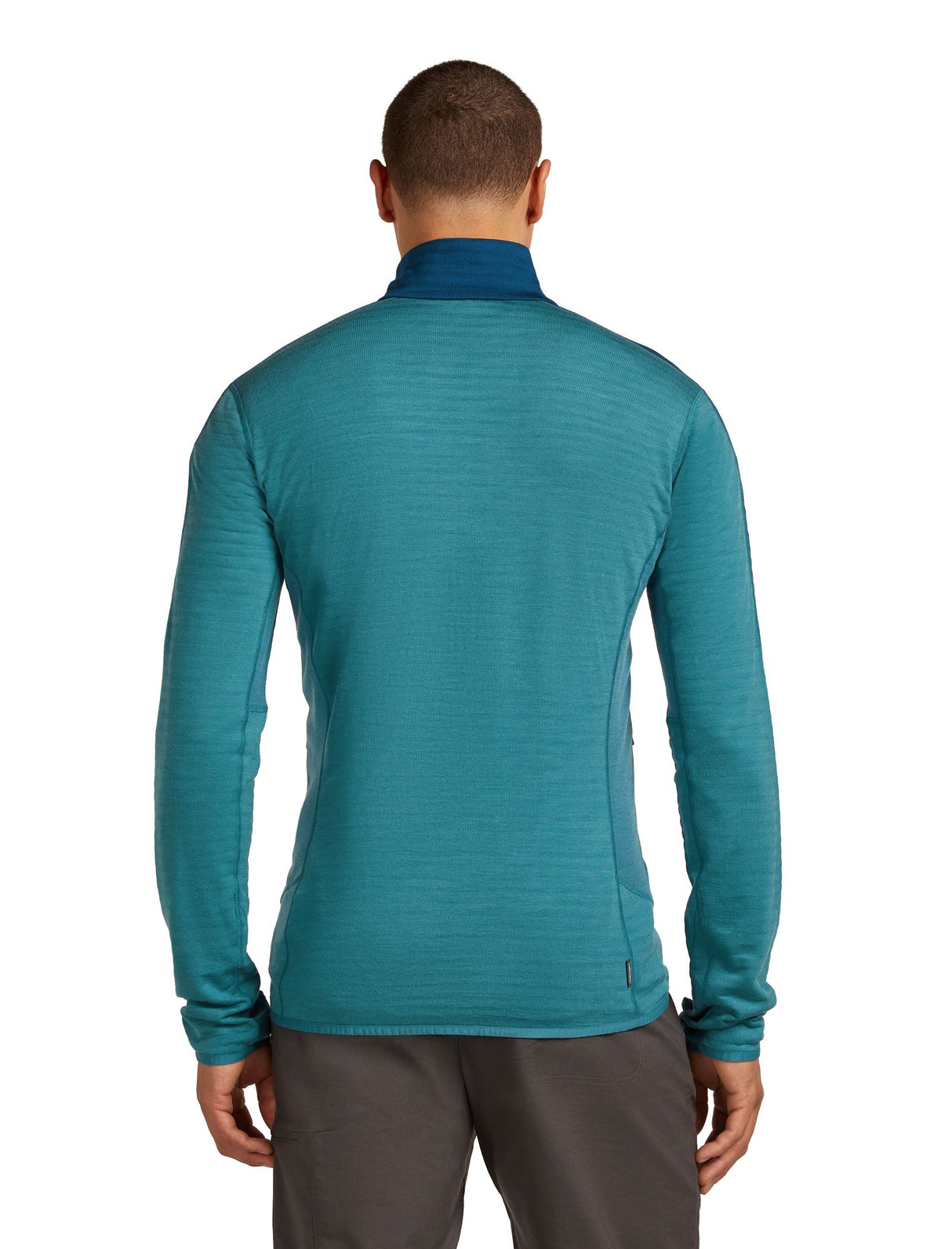 Vilnas flīsa jaka Icebreaker Real Fleece Descend vīriešu