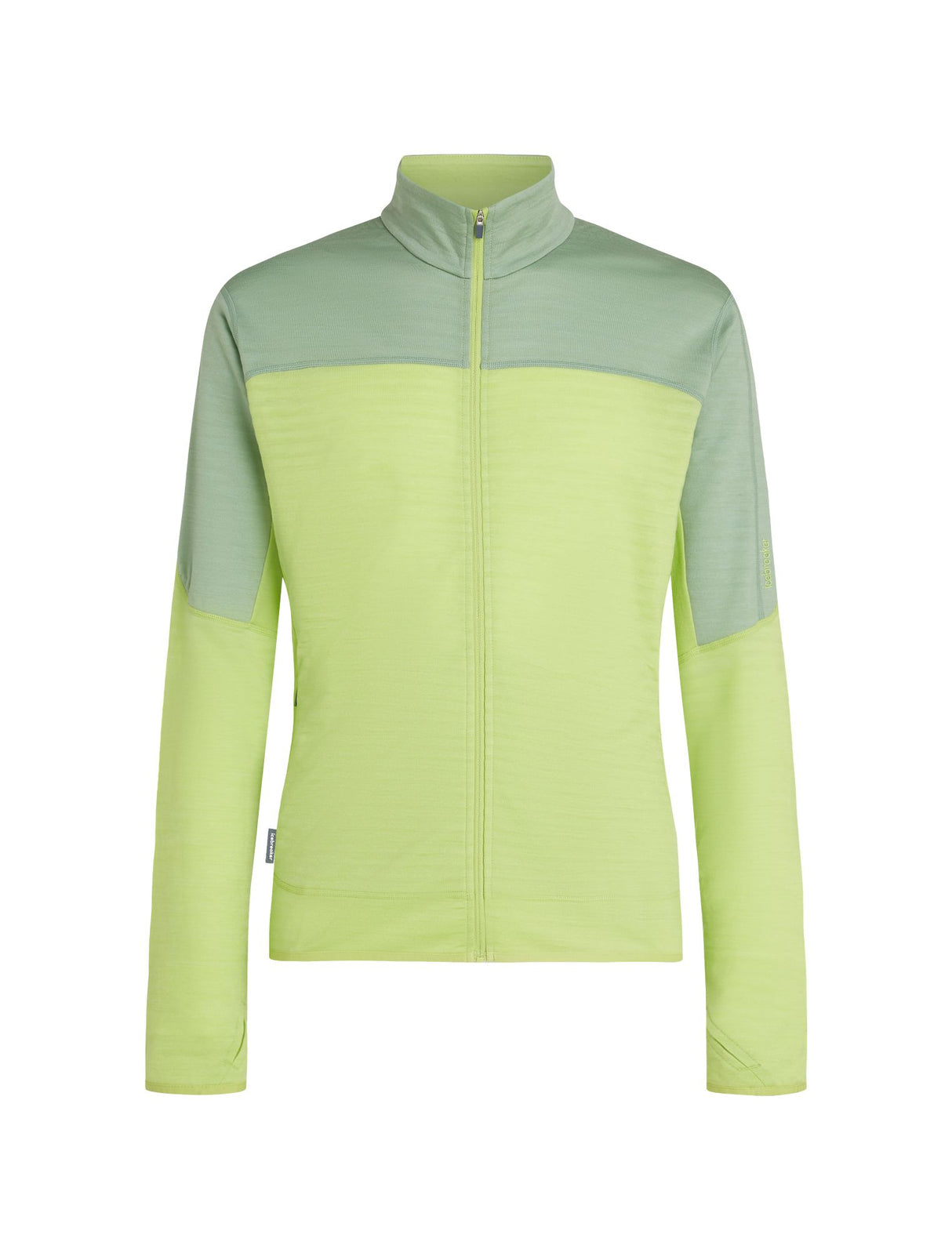 Vilnas flīsa jaka Icebreaker Real Fleece Descend vīriešu