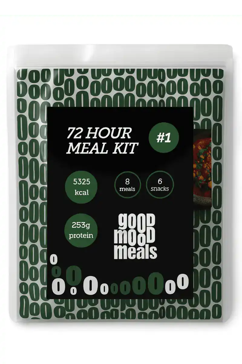 Liofilizēts 72 stundu pārtikas komplekts Good Mood Meals