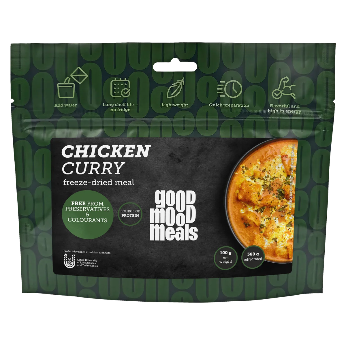 Freeze-dried food Good Mood Meals Chicken Curry