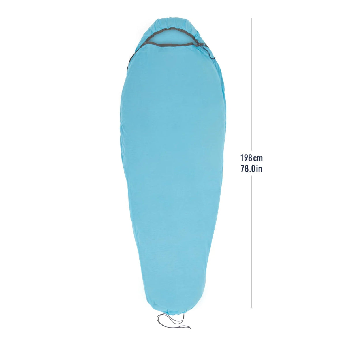 Guļammaisa Iekšpalags Sea To Summit Breeze Sleeping Bag Liner Mūmija kompakts