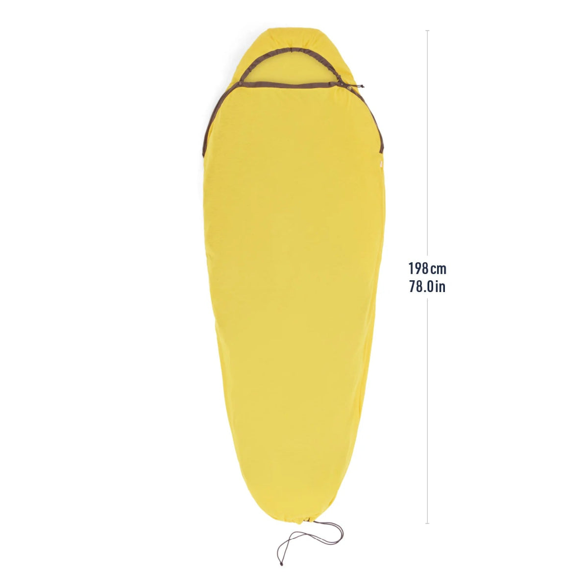 Guļammaisa Iekšpalags Sea To Summit Reactor Sleeping Bag Liner Mummy Compact w drawcord