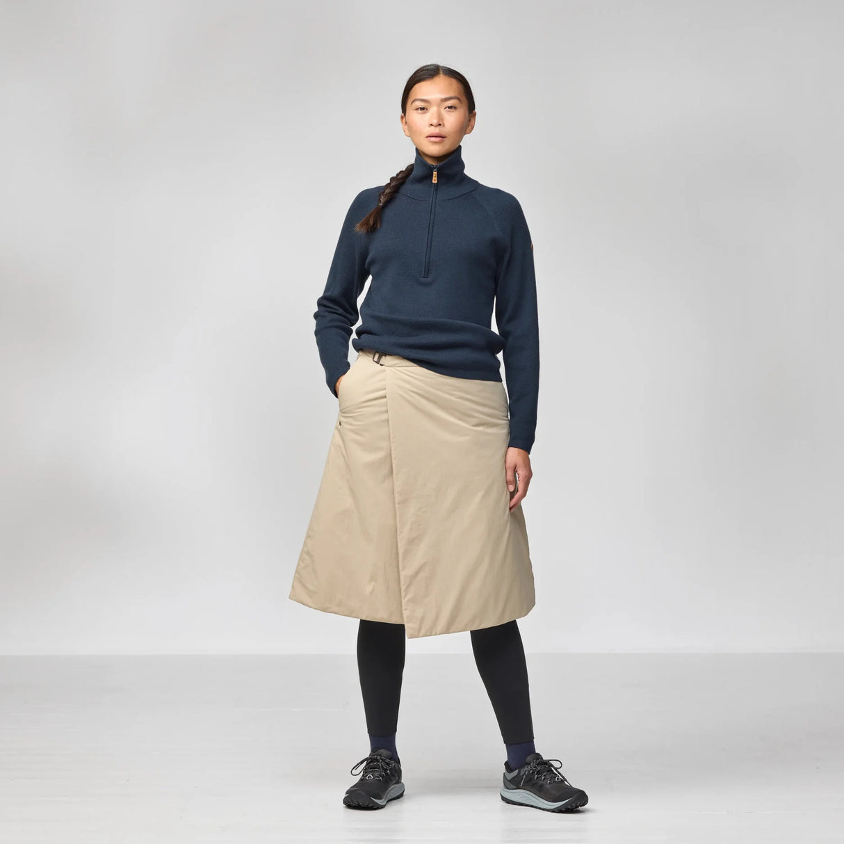 Svārki Fjallraven HC Insulated Skirt sieviešu