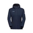 Hibrīdjaka Mammut Rime Light IN Flex Hooded Loopinsulation sieviešu Marine