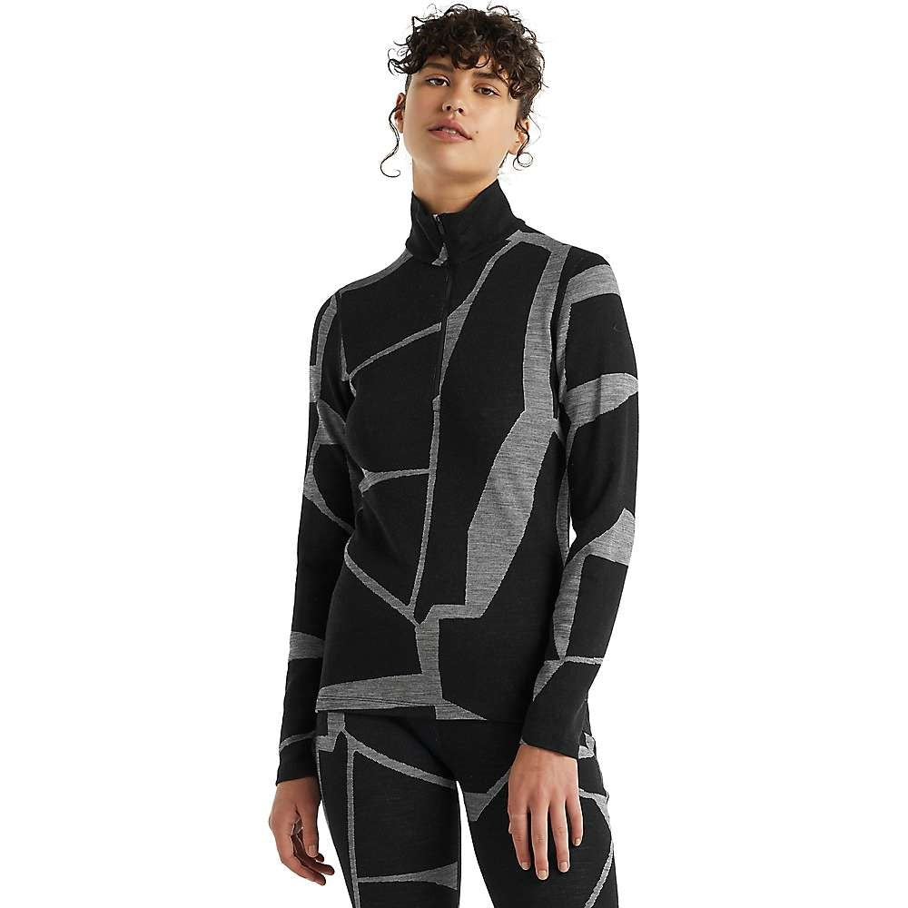 Merino termoveļa Icebreaker 250 Vertex Half Zip sieviešu