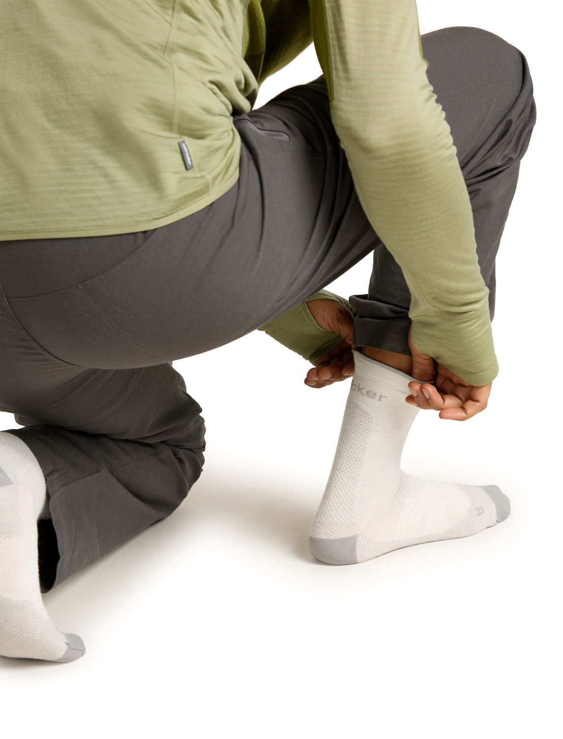 Zeķes Icebreaker Hike+ Ultralight Quart vīriešu