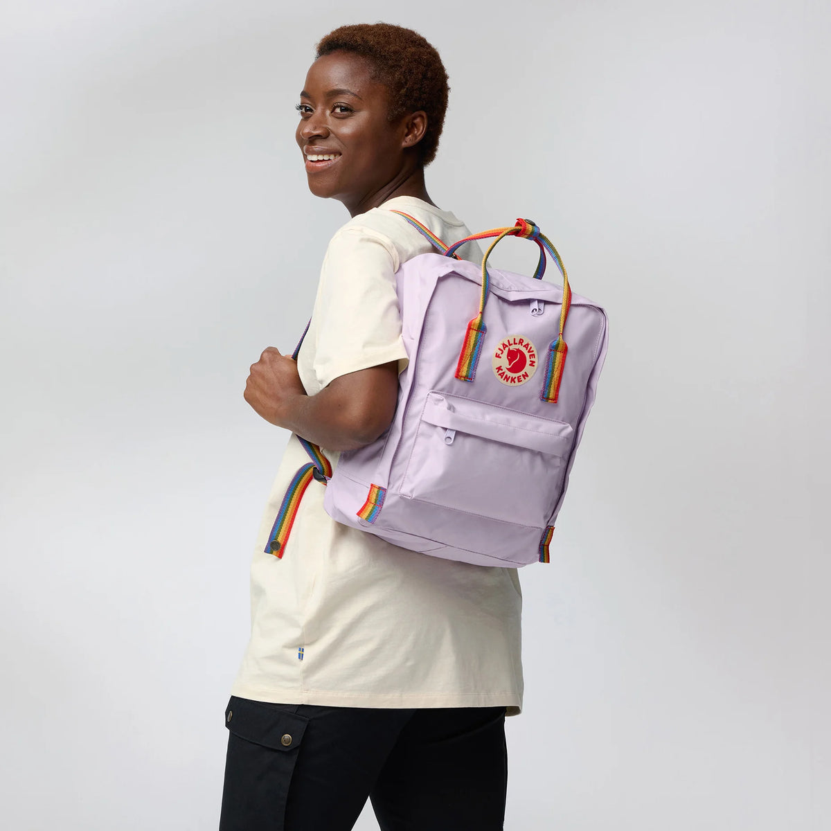 Mugursoma Fjallraven Kånken Rainbow 16
