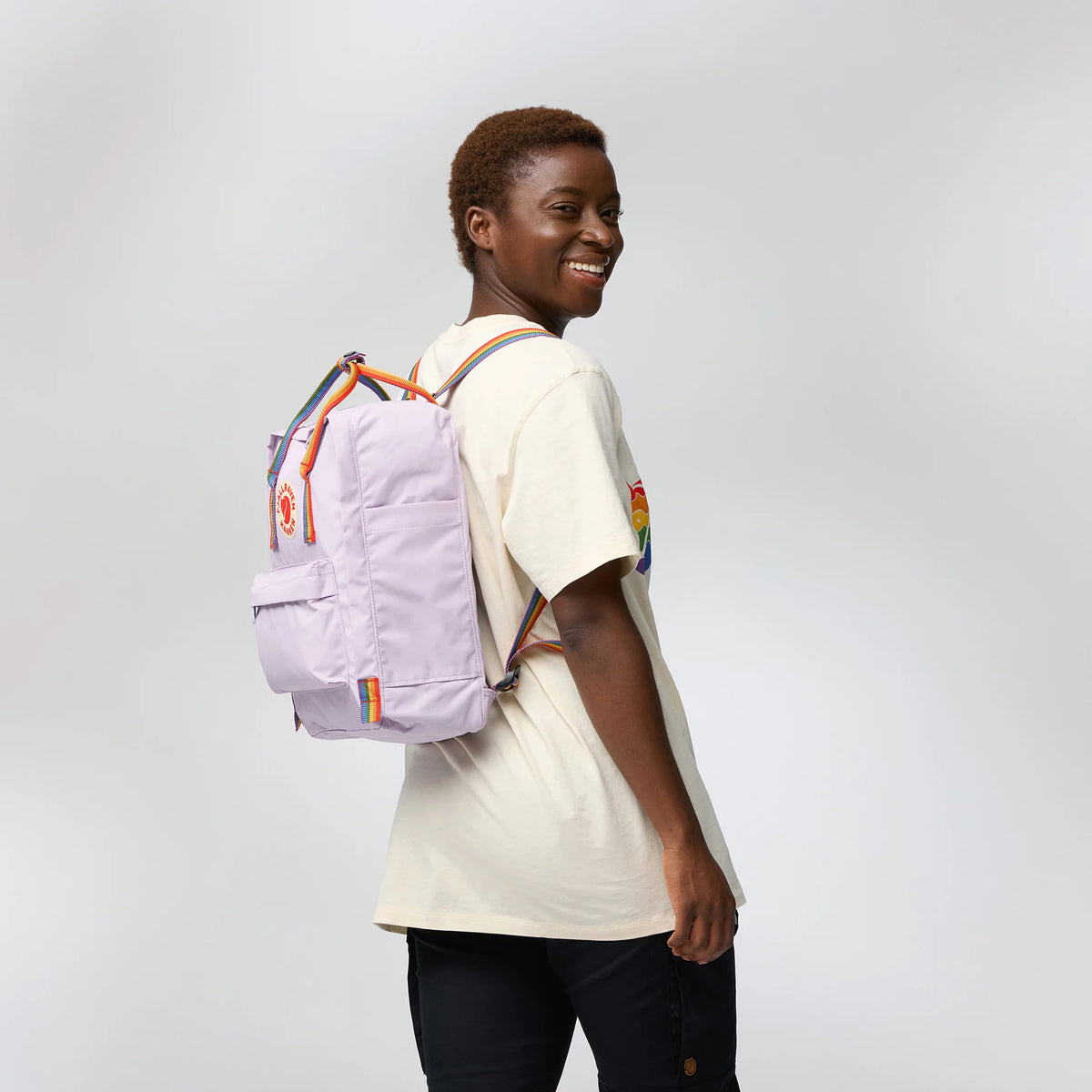 Mugursoma Fjallraven Kånken Rainbow 16