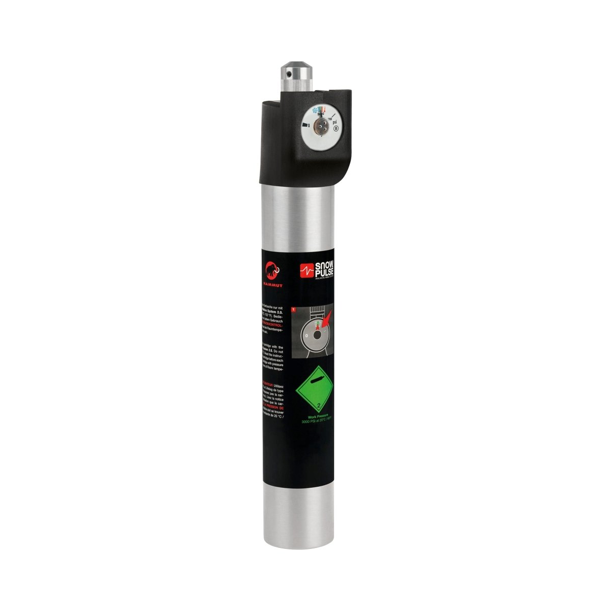 Kārtridžs Snowpulse Cartridge Refillable 207 Bar Alu