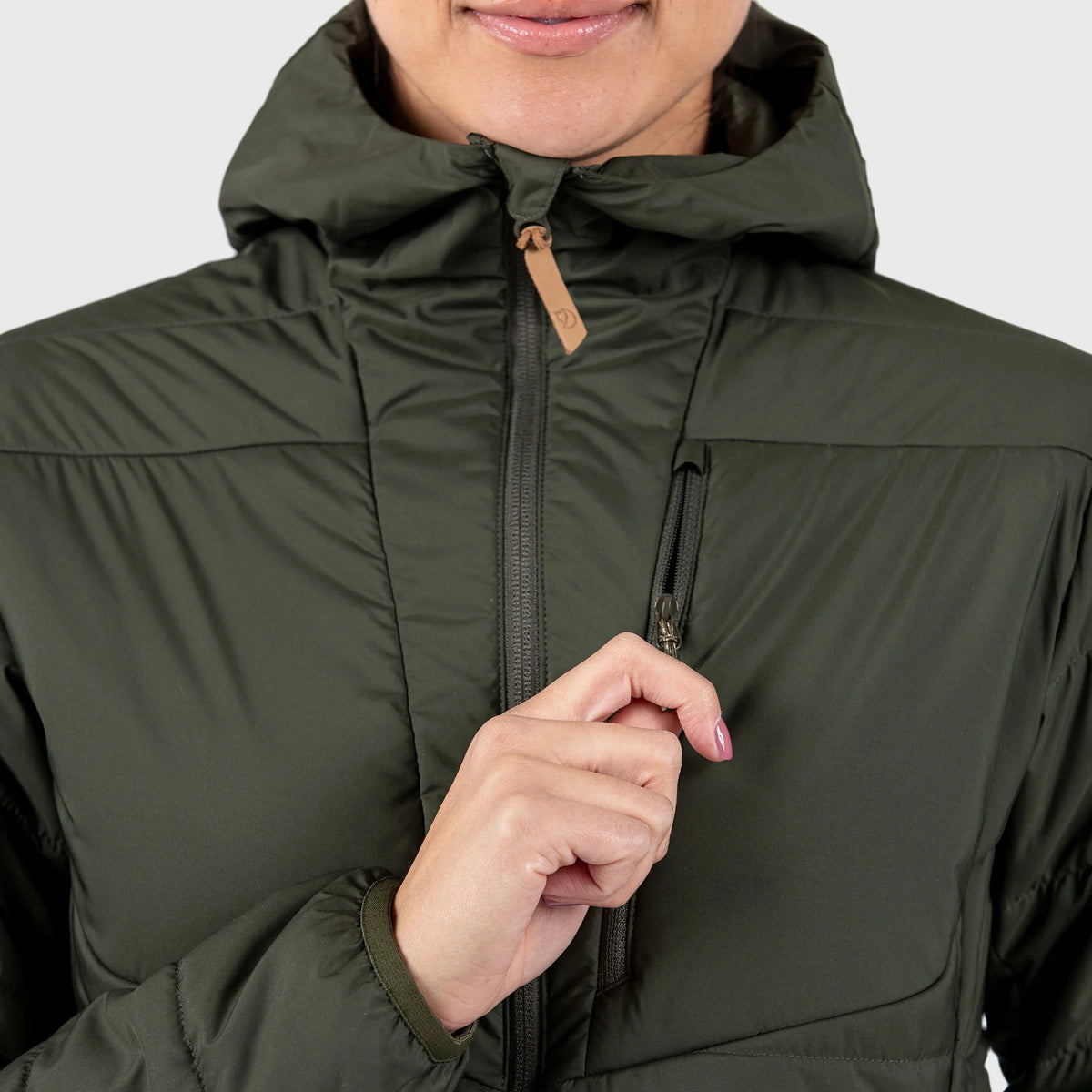 Fjallraven pārgājienu jaka Keb Padded Hoodie sieviešu