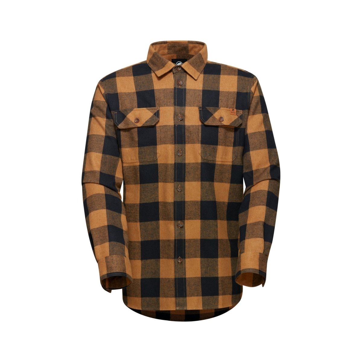 Krekls Mammut Tamaro Longsleeve vīriešu Cheetah-Black