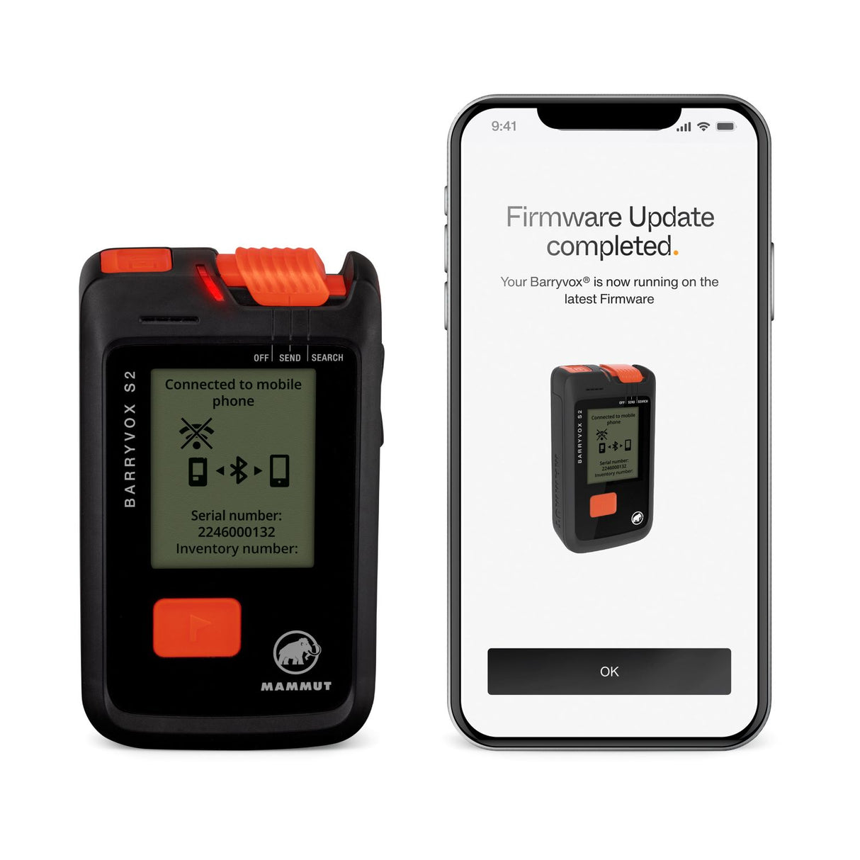 Avalanche transceiver Mammut Barryvox S2 transceiver