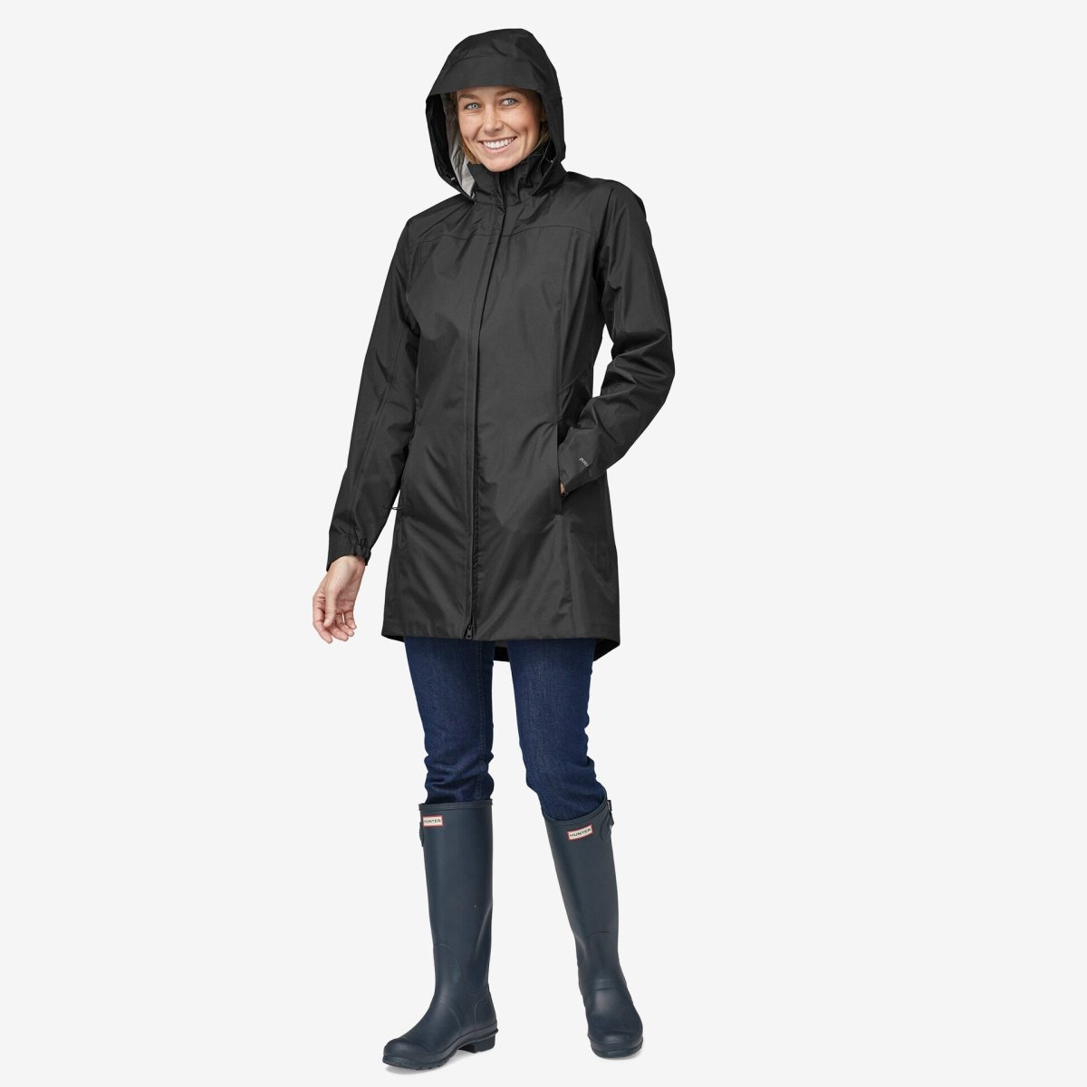 Lietus jaka Patagonia Torrentshell Parka 3L sieviešu Black XS