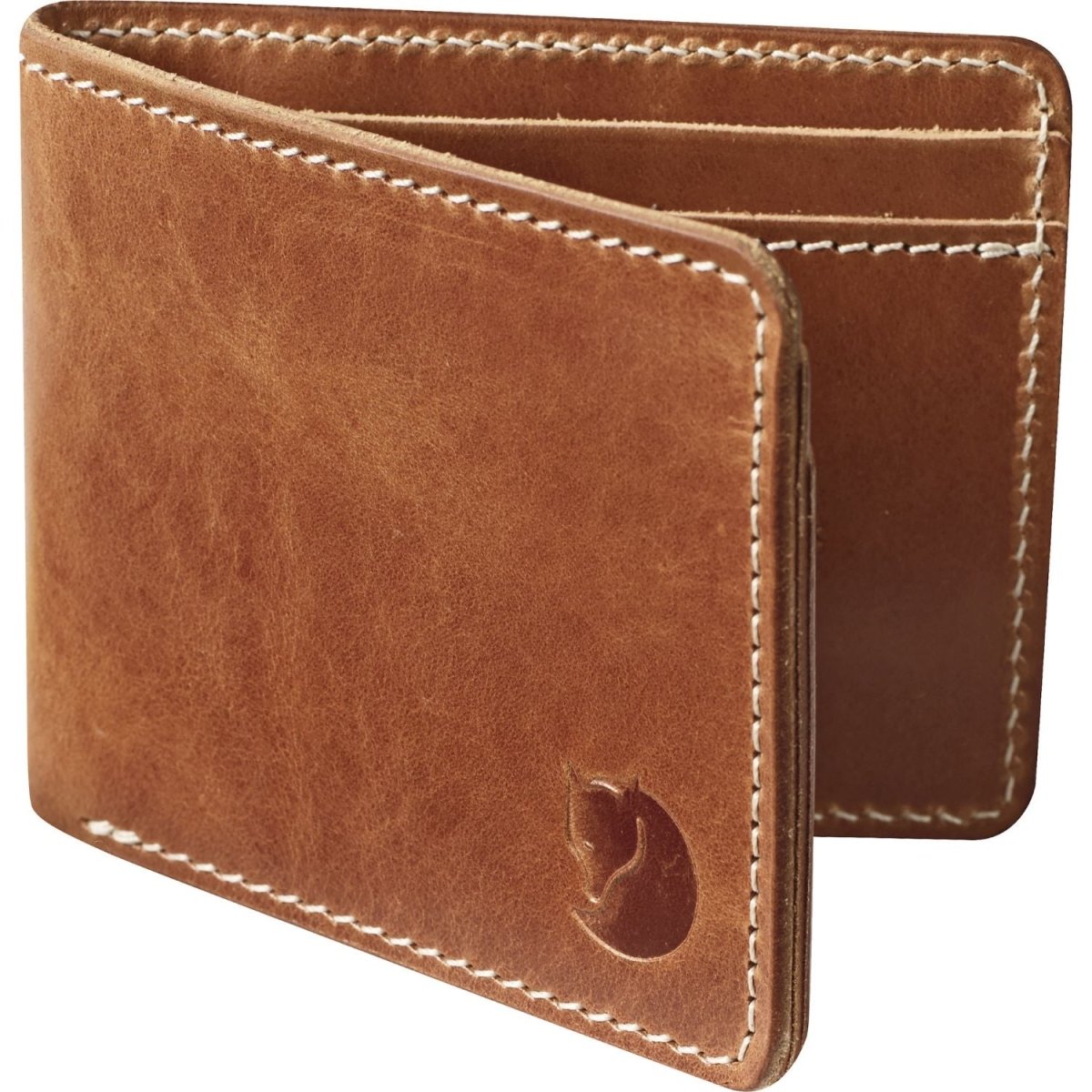 Maks Fjallraven Ovik Wallet Leather Cognac