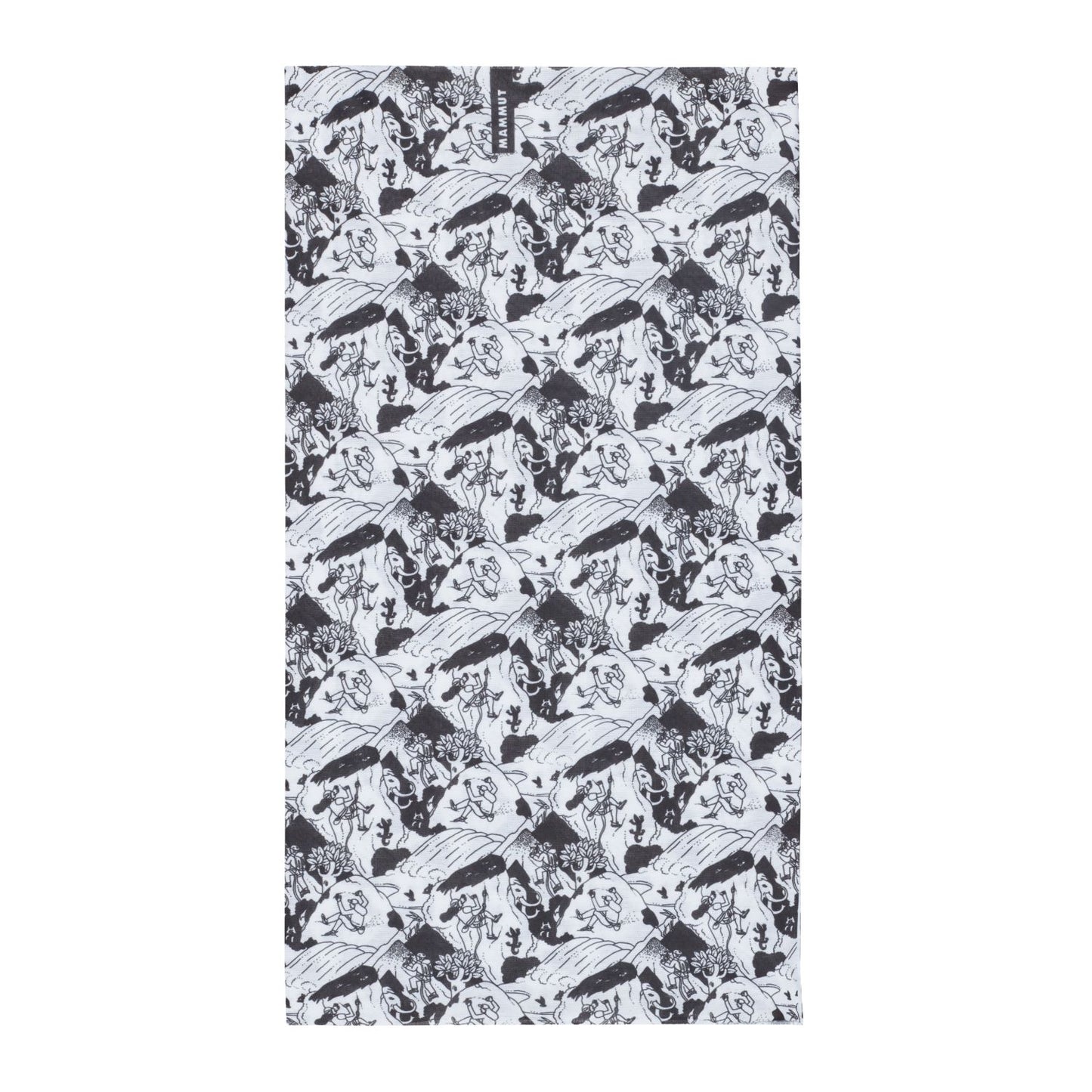 Tuneļšalle Mammut Neck Gaiter Climbing Scene